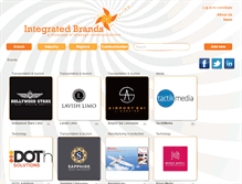Tablet Screenshot of integratedbrands.org